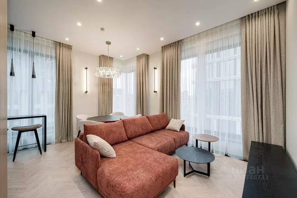 3-к кв. Москва ул. 1-я Ямского Поля, 1к1 (65.0 м) - Фото 1