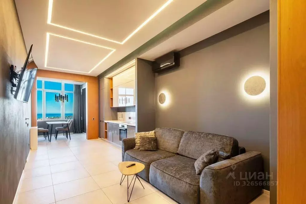 2-к кв. Краснодарский край, Сочи Центральный мкр, ул. Первомайская, 19 ... - Фото 2