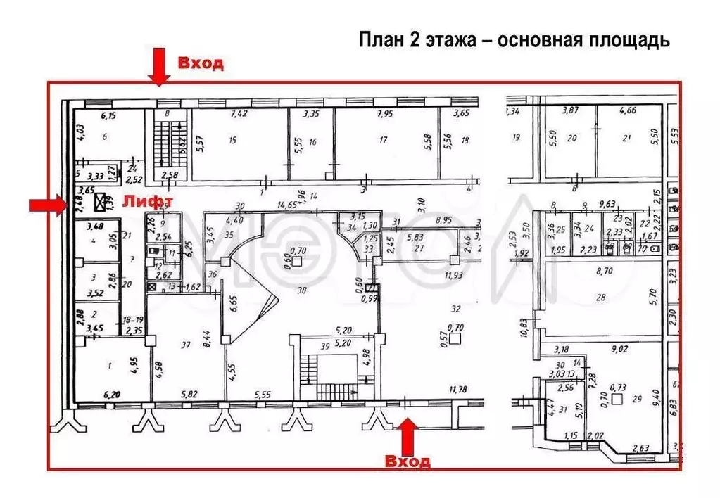 Помещение cвободного назначения, 1112 м - Фото 1