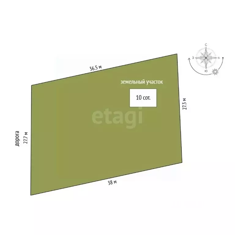 Участок в Крым, Феодосия ул. 3-го Кавалерийского Корпуса (10.0 сот.) - Фото 2