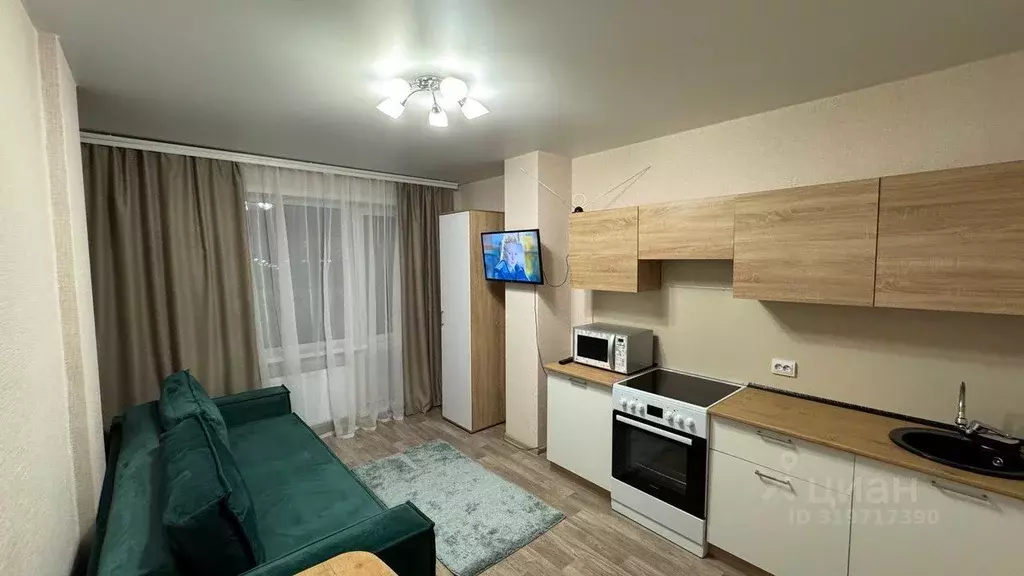 Студия Новосибирская область, Новосибирск ул. Петухова, 97/1 (21.0 м) - Фото 0