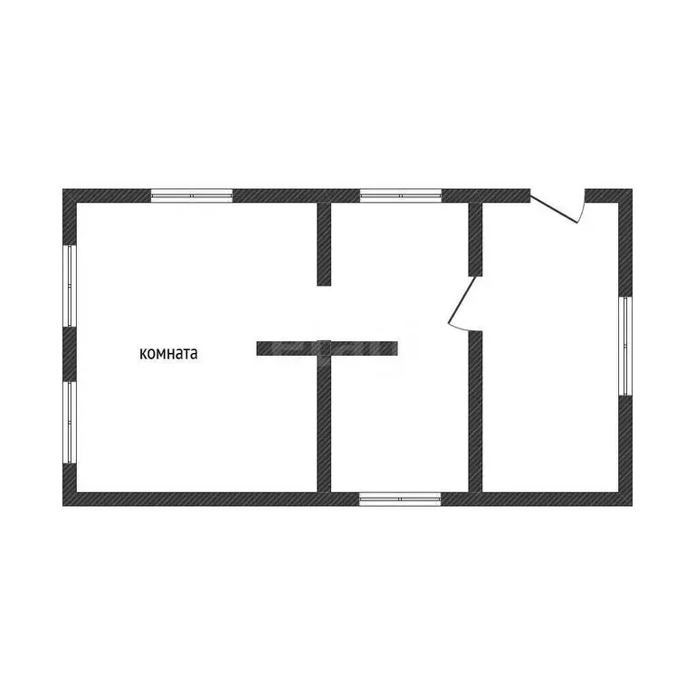 Дом в Арсеньев, Совхозная улица (28.8 м) - Фото 1