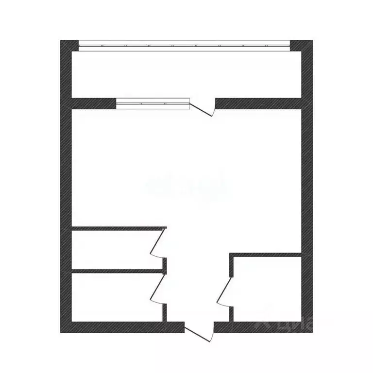 1-к кв. Курганская область, Курган Заозерный жилрайон, 4-й мкр, 1А ... - Фото 2