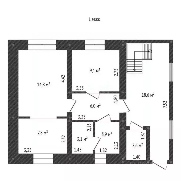 Дом в Башкортостан, Иглинский сельсовет, с. Иглино ул. Петряшова, 20/1 ... - Фото 1