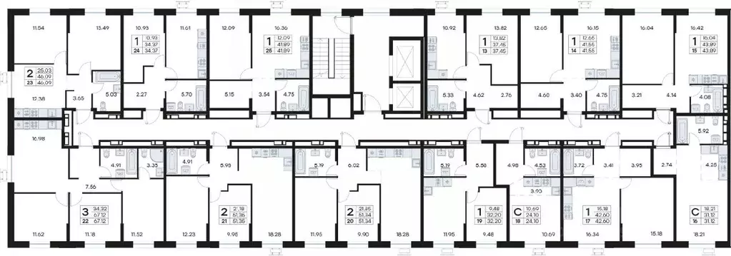 Студия Приморский край, Владивосток Катерная ул., 31/2 (31.12 м) - Фото 2