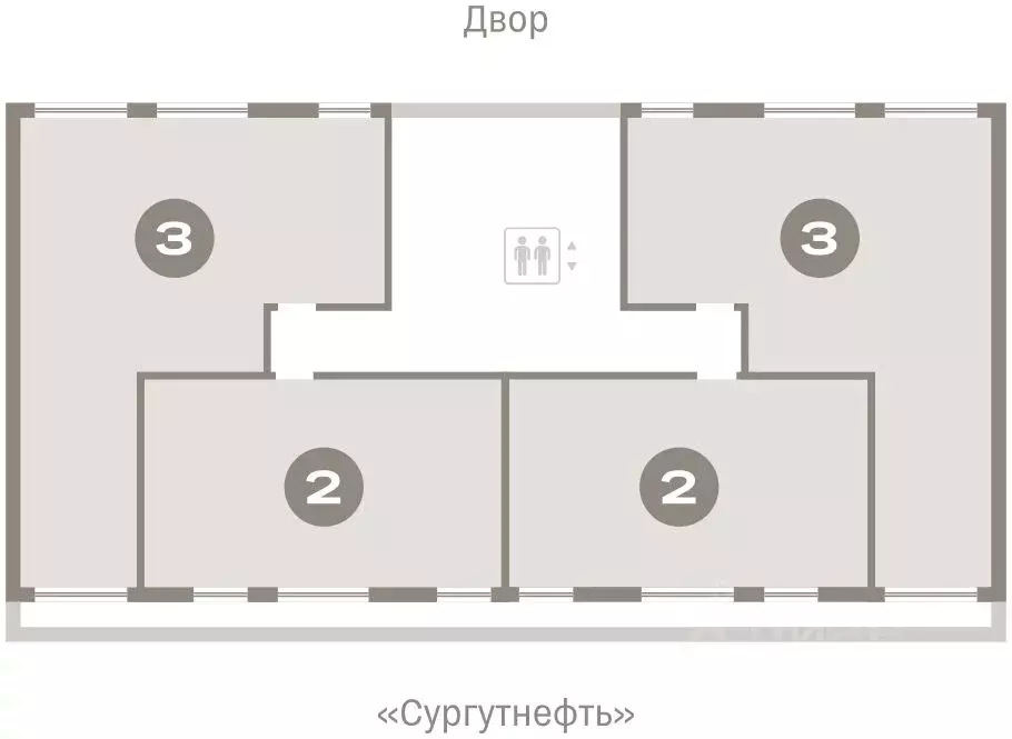 3-к кв. Ханты-Мансийский АО, Сургут 1-й мкр, Нефть жилой комплекс ... - Фото 1