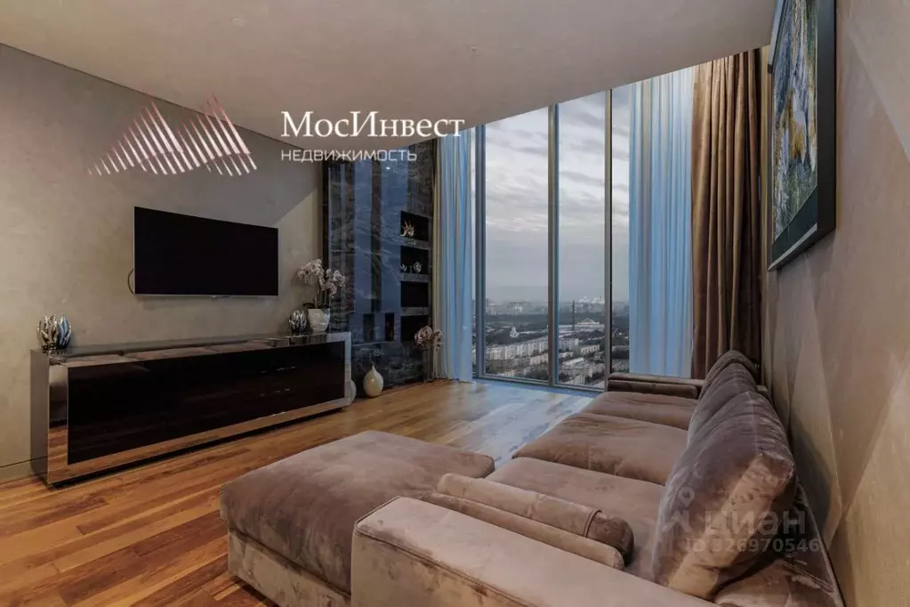 2-к кв. Москва 1-й Красногвардейский проезд, 21с2 (92.0 м) - Фото 1