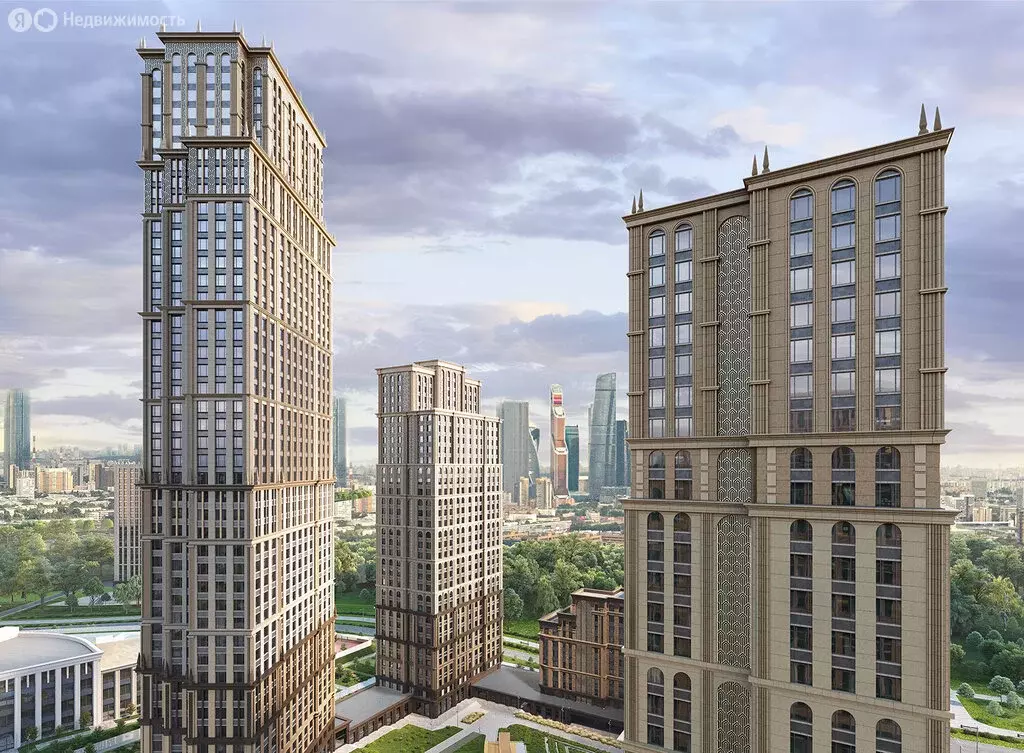 4-комнатная квартира: Москва, жилой комплекс Сезар Сити (121.08 м) - Фото 1