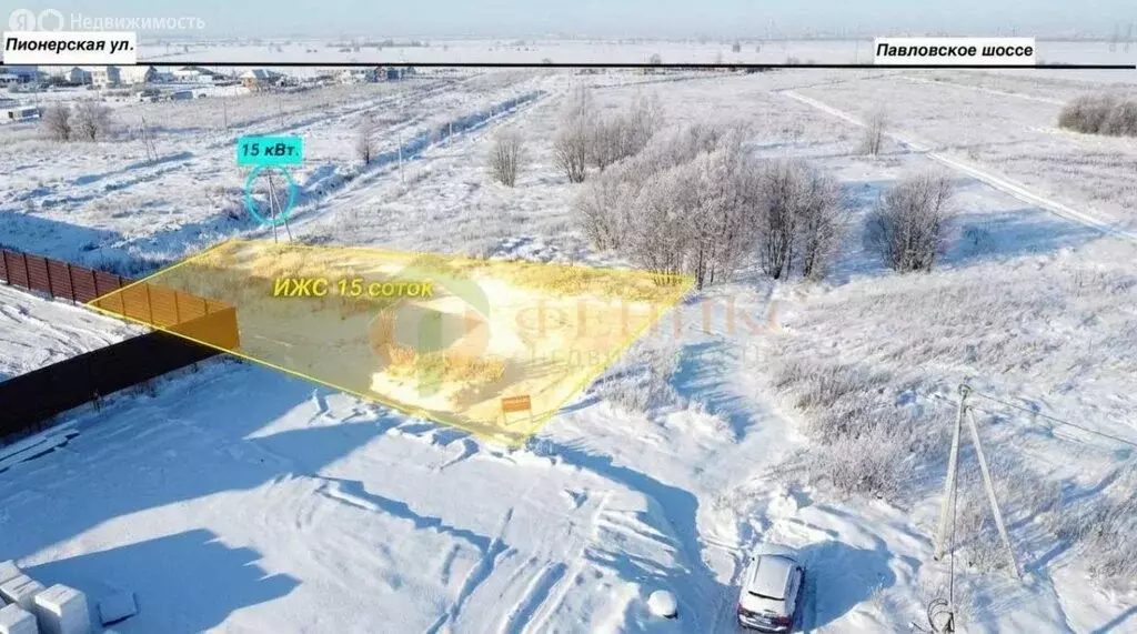 Участок в деревня Глинка, Взлётная улица (15 м) - Фото 2