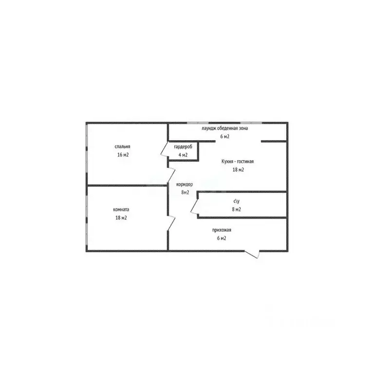 2-к кв. Краснодарский край, Краснодар Центральный мкр, ул. Кубанская ... - Фото 2