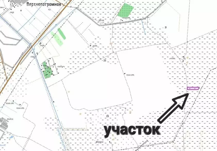 Участок в Верхнепогроменское сельское поселение, посёлок Звёздный (880 ... - Фото 1
