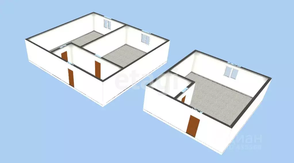 Комната Белгородская область, Губкин Пролетарская ул., 3 (35.3 м) - Фото 1