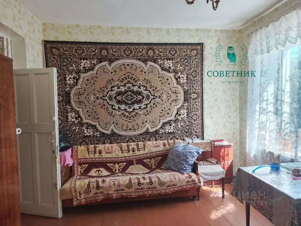 3-к кв. Ульяновская область, Сенгилеевский район, Силикатный рп ул. ... - Фото 1