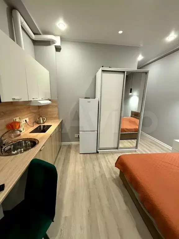 Квартира-студия, 27 м, 1/4 эт. - Фото 1