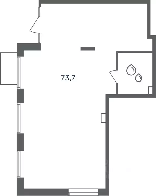 Помещение свободного назначения в Московская область, Одинцовский ... - Фото 1