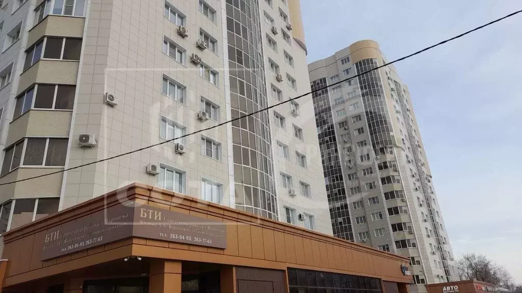 1-к кв. Воронежская область, Воронеж Пеше-Стрелецкая ул., 58к1 (39.7 ... - Фото 1