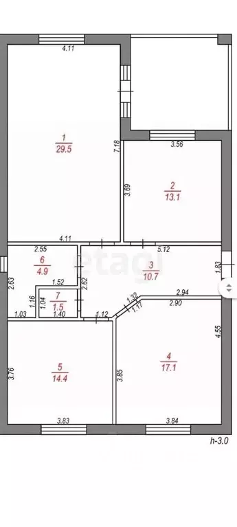 Дом в Ставропольский край, Ставрополь Кавказ садовое товарищество, 245 ... - Фото 2