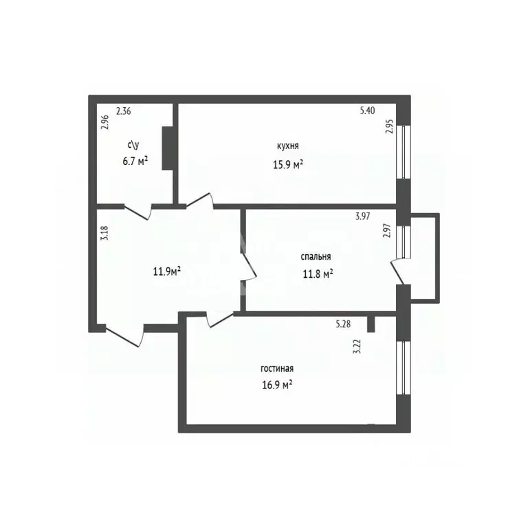 2-к кв. Дагестан, Дербент ул. Владимира Ленина, 4 (64.0 м) - Фото 2