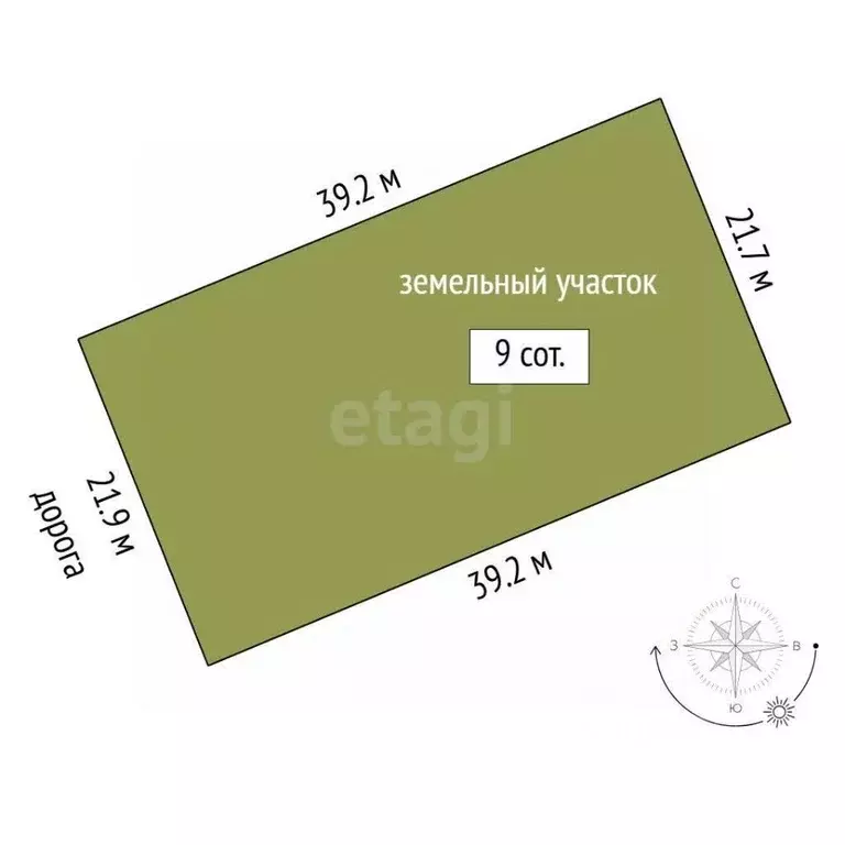 Участок в Тюменская область, Тюменский муниципальный округ, д. ... - Фото 2