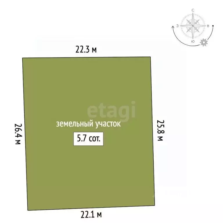 Участок в Башкортостан, Стерлитамакский район, Октябрьский сельсовет, ... - Фото 2