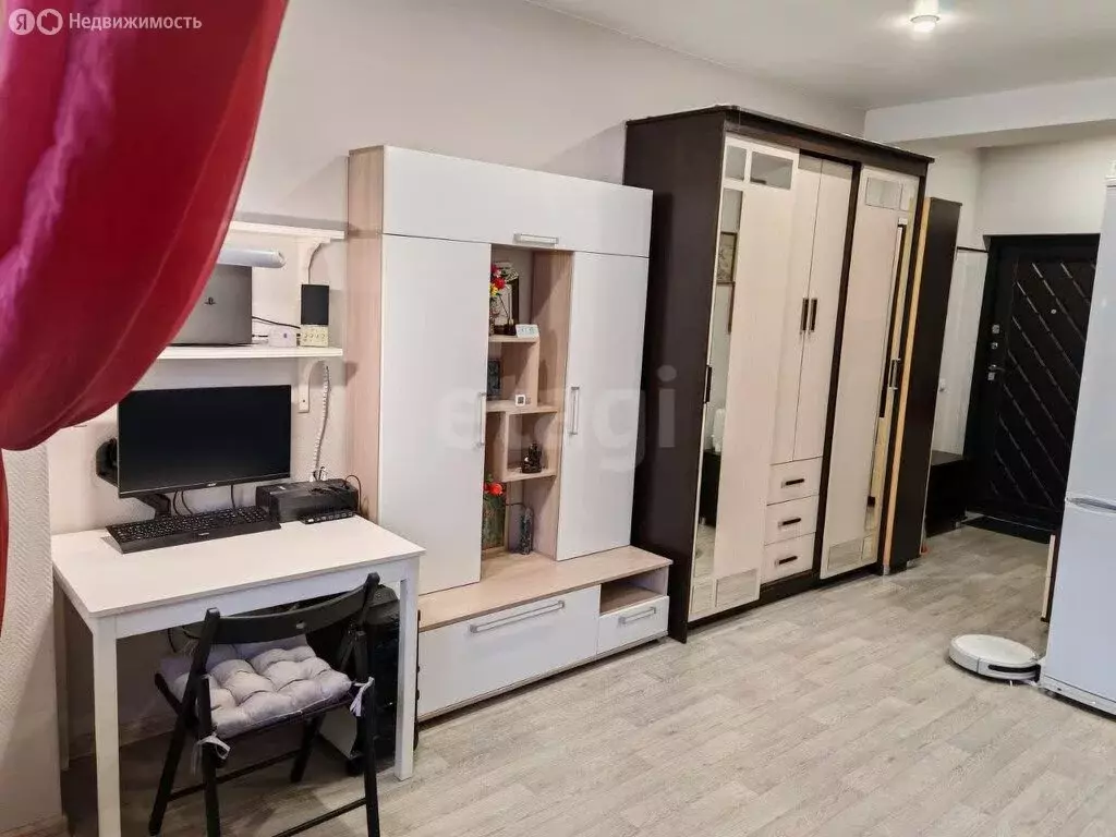 Квартира-студия: Новосибирск, Первомайский район, микрорайон Весенний, ... - Фото 1