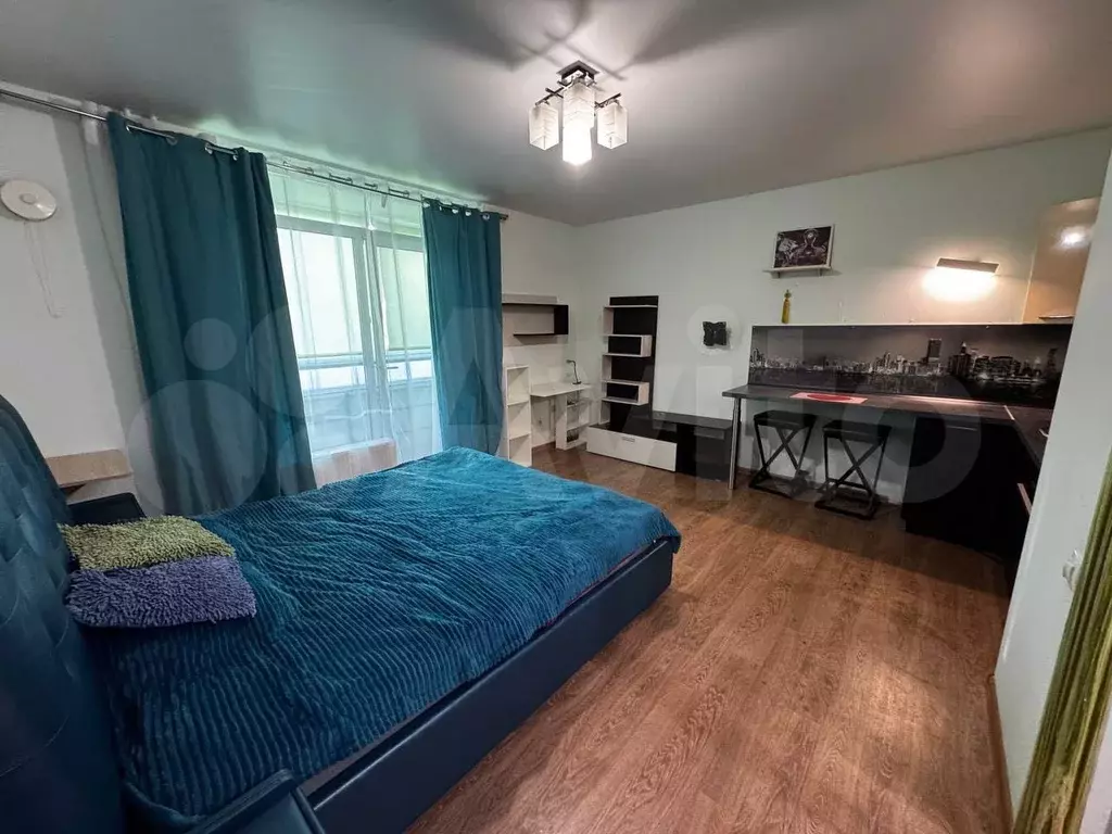 Квартира-студия, 27 м, 1/4 эт. - Фото 1