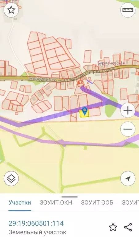 Участок в Архангельская область, Холмогорский муниципальный округ, д. ... - Фото 1