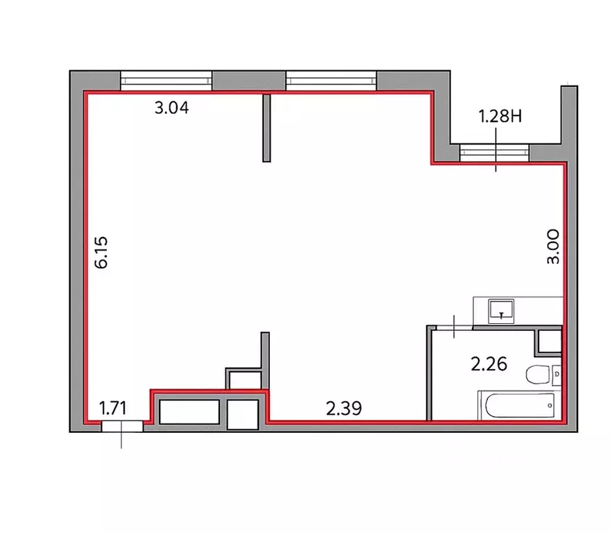 Помещение свободного назначения в Санкт-Петербург Пулковское ш., 95к3 ... - Фото 1