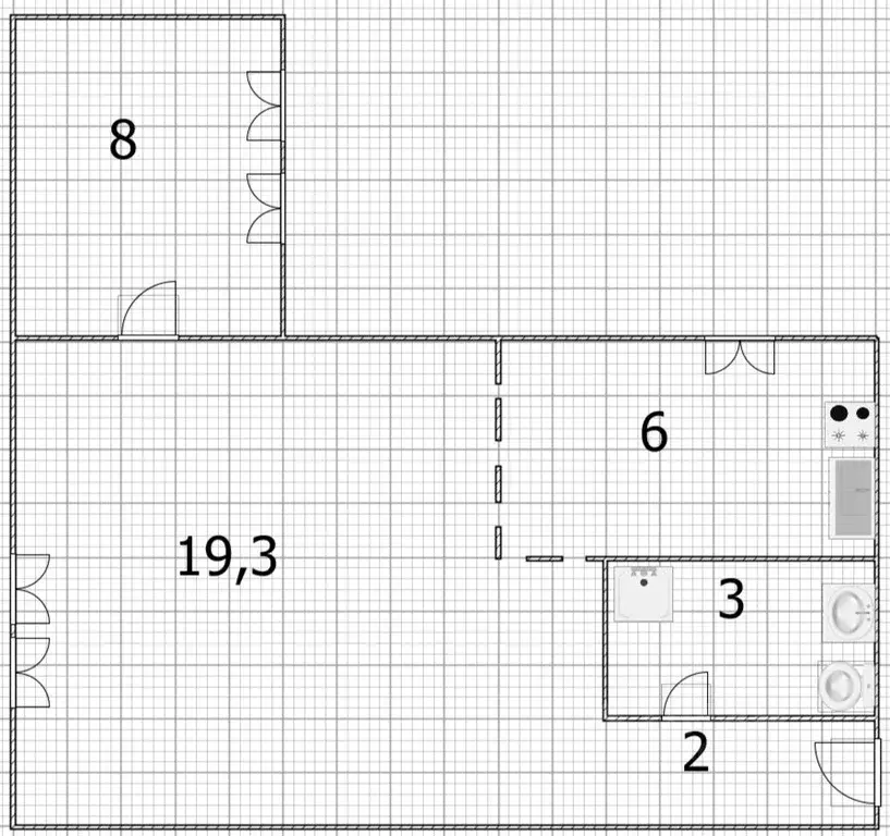 2-к кв. Башкортостан, Уфа ул. Ленина, 74 (38.0 м) - Фото 1