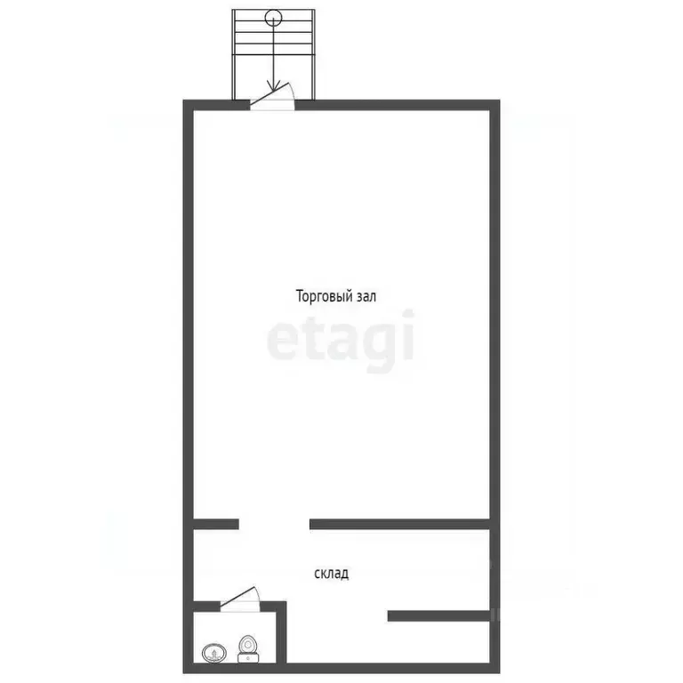 Торговая площадь в Псковская область, Псков Вокзальная ул., 50А (98 м) - Фото 2