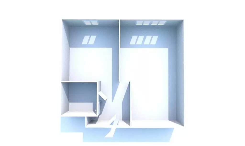 1-комнатная квартира: Курган, жилой район Заозёрный, 1-й микрорайон, ... - Фото 2