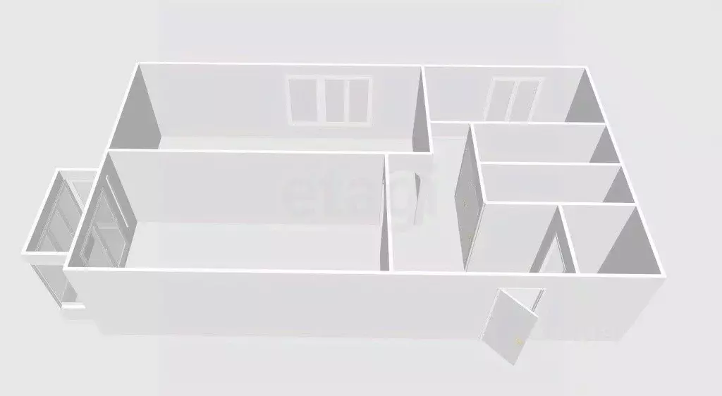 2-к кв. Сахалинская область, Анива ул. Кирова, 25 (43.0 м) - Фото 2