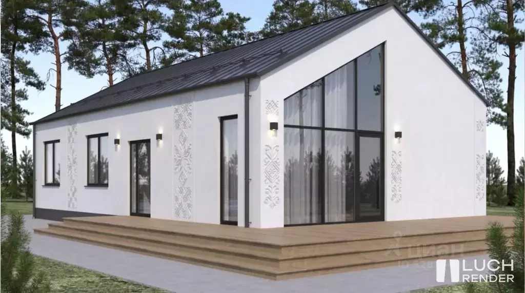 Дом в Ленинградская область, Всеволожский район, Агалатовское с/пос, ... - Фото 1