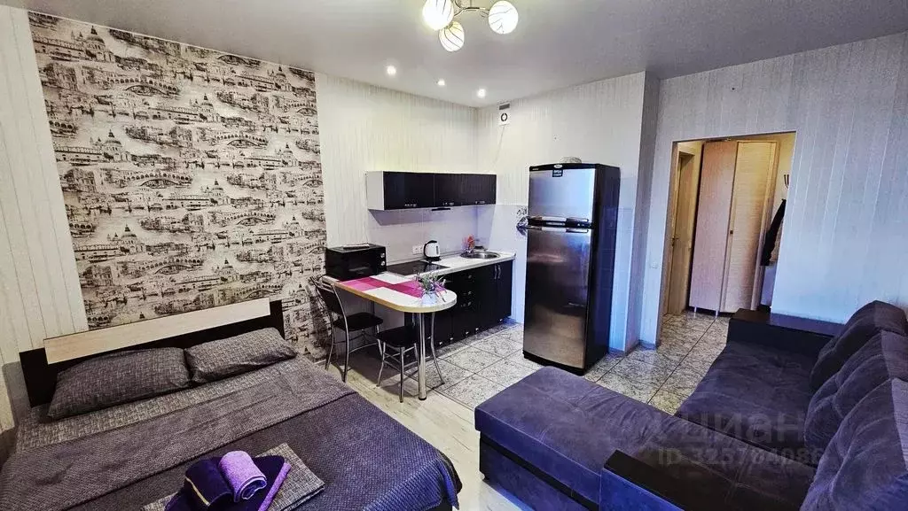 Студия Калужская область, Обнинск ул. Курчатова, 27/1 (32.0 м) - Фото 1