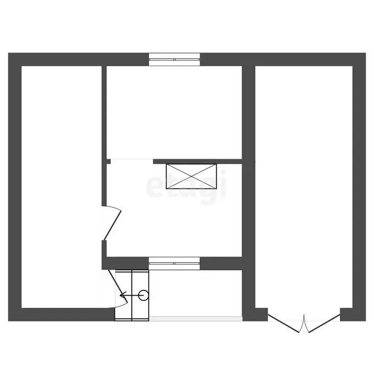 Дом в Костромская область, Макарьевский муниципальный округ, деревня ... - Фото 0