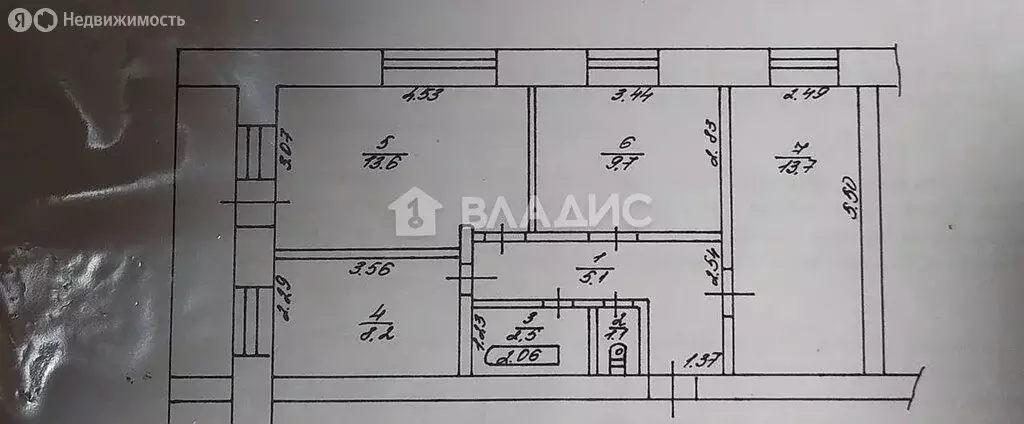 3-комнатная квартира: село Ягул, Сельская улица, 18 (58 м) - Фото 0