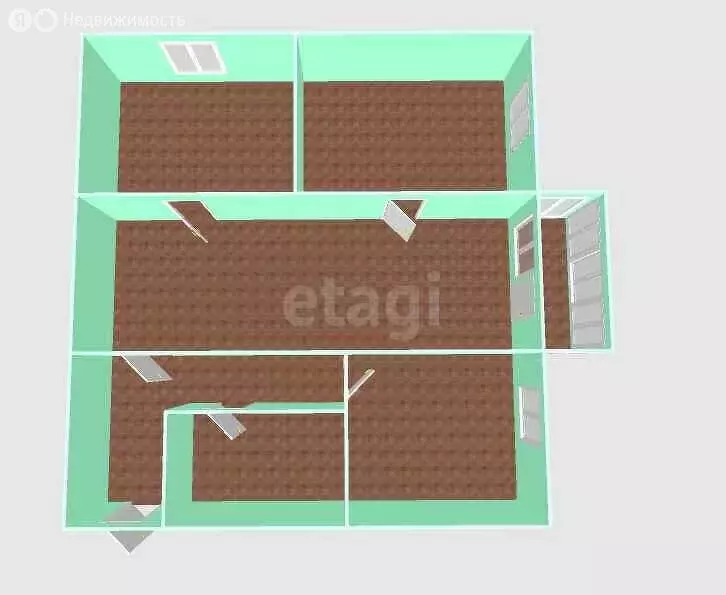 3-комнатная квартира: Южно-Сахалинск, Сахалинская улица, 45А (56 м) - Фото 1