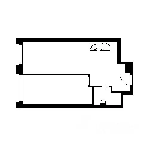 1-к кв. Санкт-Петербург просп. Просвещения, 15 (36.0 м) - Фото 2