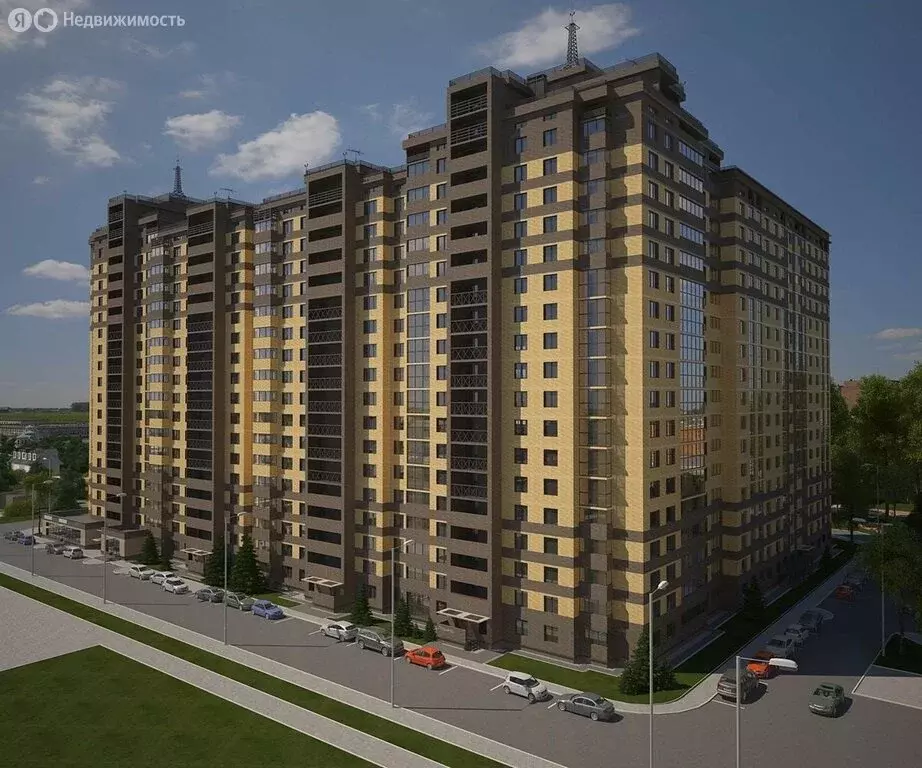 Квартира-студия: Воронеж, улица Кривошеина, 13/13 (32.5 м) - Фото 1