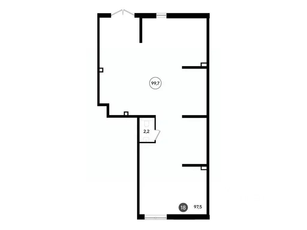 Помещение свободного назначения в Краснодарский край, Краснодар Парк ... - Фото 1