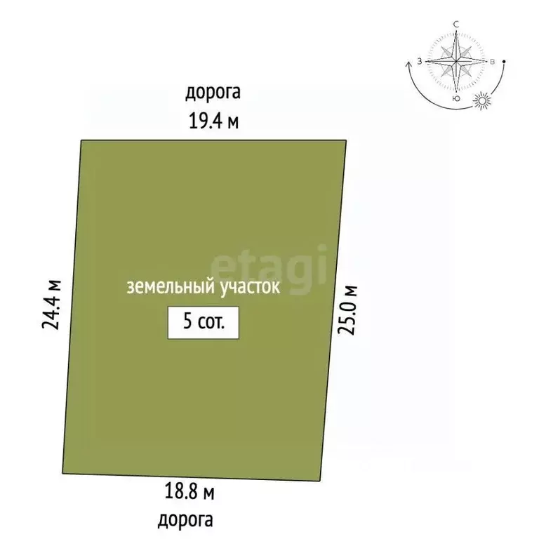 Участок в Крым, Ялта муниципальный округ, Парковое пгт 4 (10.0 сот.) - Фото 2