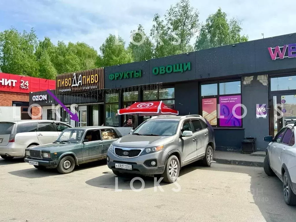 Торговая площадь в Новосибирская область, Новосибирск Гусинобродское ... - Фото 1