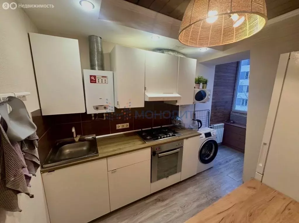 3-комнатная квартира: Нижний Новгород, улица Пискунова, 3к1 (47.4 м) - Фото 2