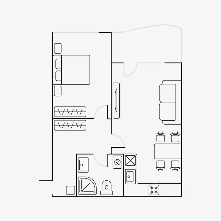 2-к кв. Москва ш. Энтузиастов, 3к1 (51.0 м) - Фото 1