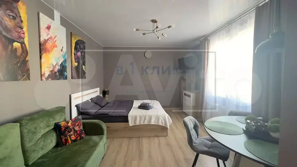 Квартира-студия, 30 м, 8/10 эт. - Фото 1