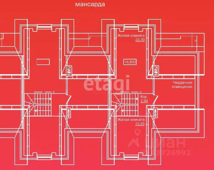 Таунхаус в Саратовская область, Саратов ул. Романтиков, 31к4блок2 (166 ... - Фото 1