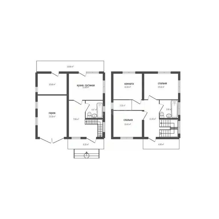 Дом в Брянская область, Выгоничское городское поселение, д. Клинок ул. ... - Фото 2