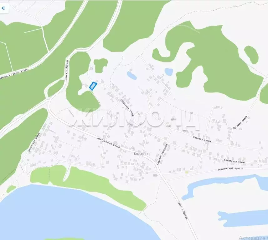 Участок в Томский район, село Коларово, Советская улица (10 м) - Фото 2