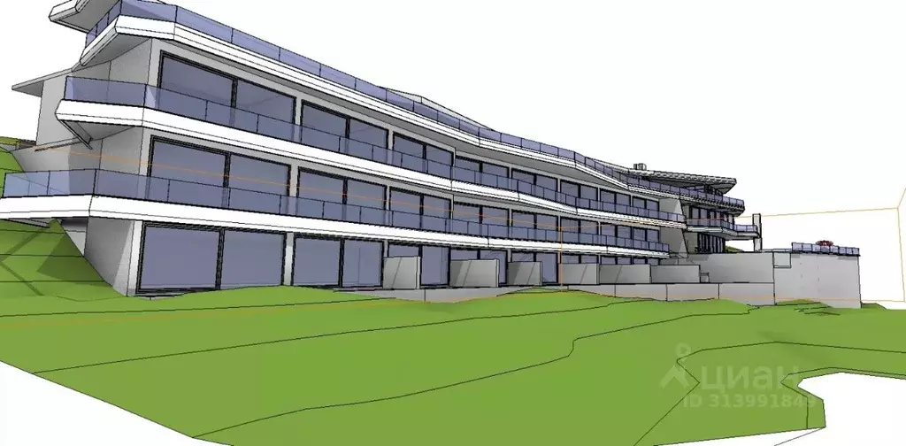 Таунхаус в Крым, Ялта муниципальный округ, Отрадное пгт  (200 м) - Фото 1