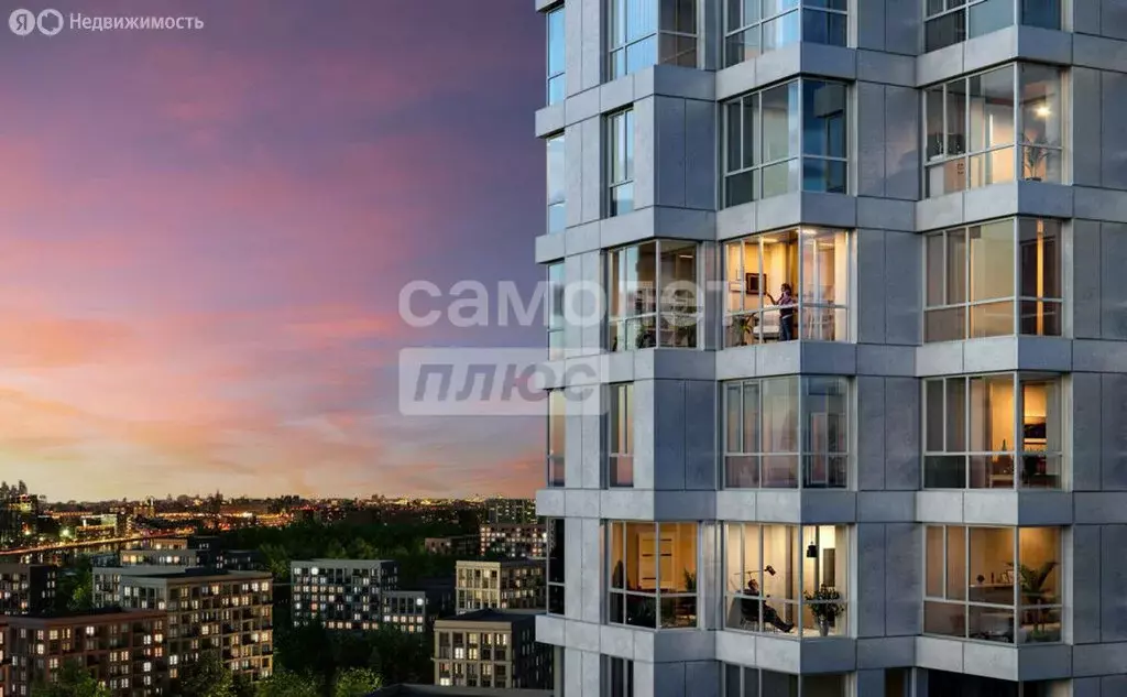 3-комнатная квартира: Москва, набережная Марка Шагала, 15к1 (98.5 м) - Фото 0